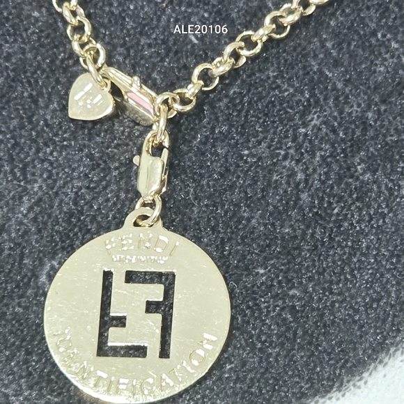 Fendi I.D. Charm Bracelet Gold Tone with Pendant - Picture 12 of 16